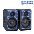 Kisonli T-012 2.0 USB stereo speaker with LED light for laptop and PC in Egypt