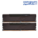 KLEVV Bolt X 32GB DDR4 3200MHz CL16 desktop RAM kit with dual-channel 2x16GB configuration and Intel XMP 2.0 support available in Egypt