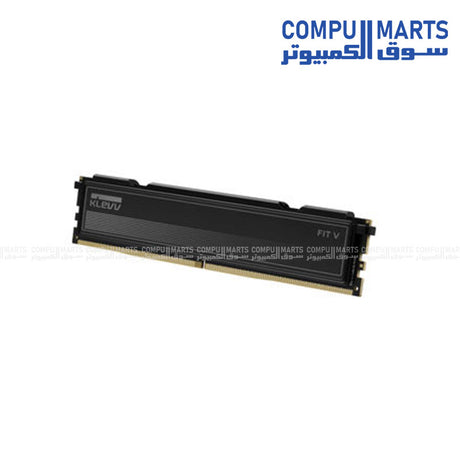 DDR5 desktop memory module from Klevv featuring 1x16GB capacity, 288-pin UDIMM format, and Intel XMP 3.0 overclocking profile support
