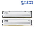Klevv Fit V Ultimate 32GB DDR5 6000MHz CL28 white desktop memory kit with 16GBx2 modules for desktop PC upgrades in Egypt