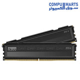 Klevv Fit V 32GB DDR5 6400MHz CL32 desktop memory kit with 2x16GB modules for desktop PC performance upgrades in Egypt