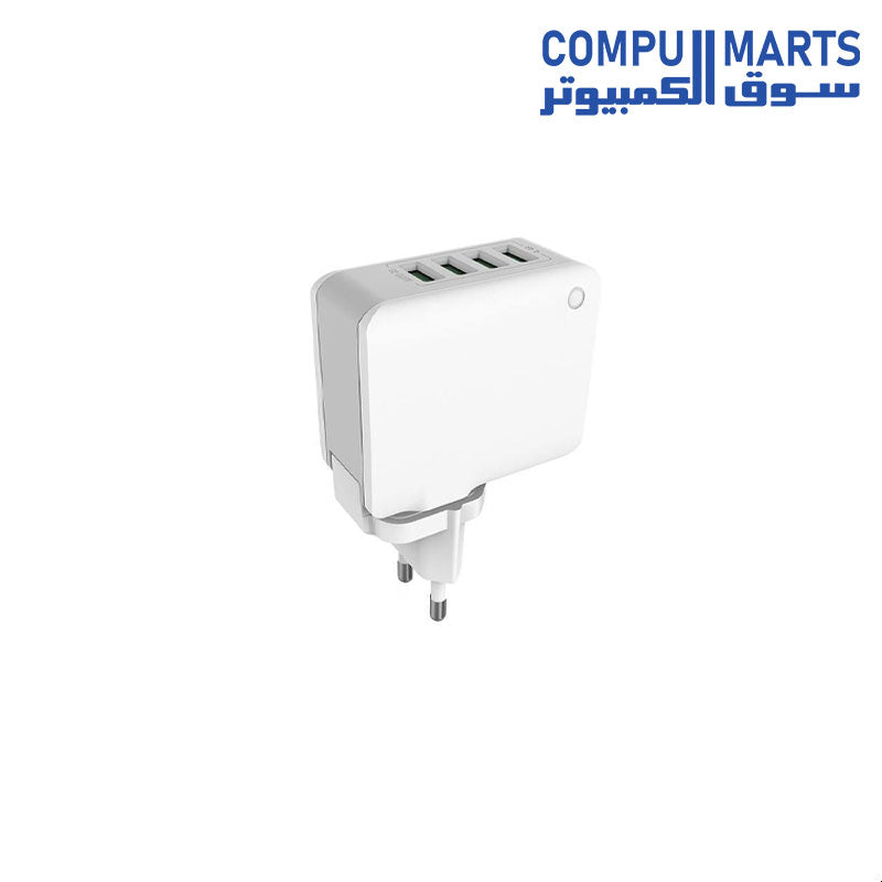 LDNIO-_-A4403-4USB-Fast-Charger-with-Type-C-Cable