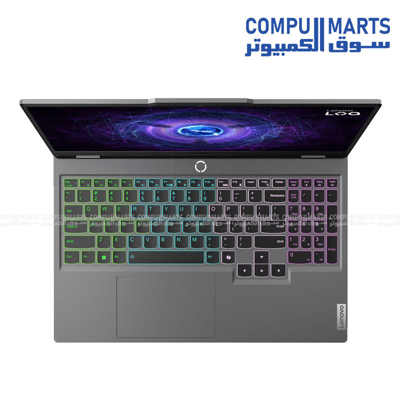 Lenovo LOQ 15IAX9 83GS00SNED Core i5-12600HX 12 Cores – 24GB DDR5 – 512GB SSD – RTX 3050 6GB – 15.6 FHD IPS 100%sRGB – WIN 11 – 2Y Warranty