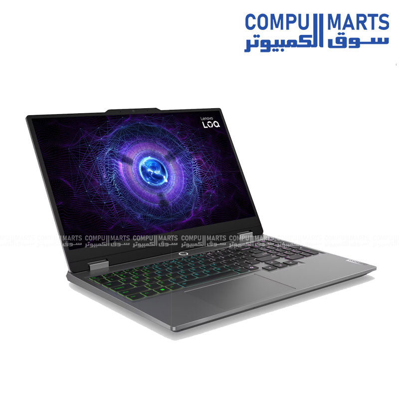 Lenovo LOQ 15IAX9 83GS00SNED Core i5-12600HX 12 Cores – 24GB DDR5 – 512GB SSD – RTX 3050 6GB – 15.6 FHD IPS 100%sRGB – WIN 11 – 2Y Warranty