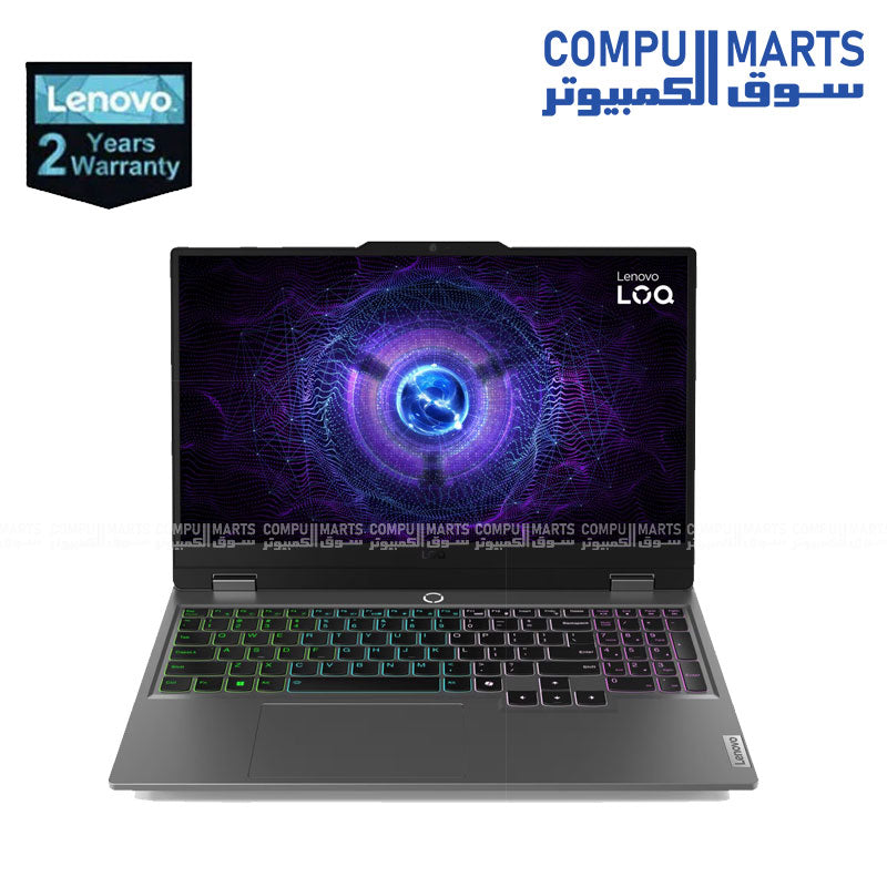Lenovo LOQ 15IAX9 Gaming Laptop – i5-12600HX, RTX 3050 6GB, 24GB DDR5, 512GB SSD, 15.6″ FHD 144Hz – Windows 11 – 2-Year Warranty