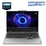 Lenovo LOQ 15IRX10 gaming laptop with Intel Core i7-13700HX, 16GB RAM, 512GB SSD, and NVIDIA RTX 5060 8GB GDDR7