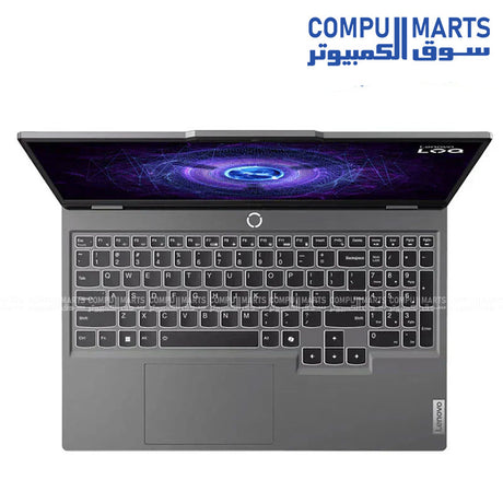 Lenovo LOQ 15IRX9 Gaming Laptop – Intel Core i5-13450HX, NVIDIA GeForce RTX 3050 6GB, 24GB DDR5 RAM, 512GB SSD, 15.6 inch FHD 144Hz Display, Luna Grey