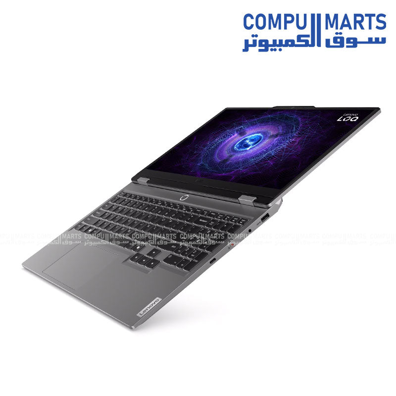 Lenovo LOQ 15IRX9 gaming laptop with Core i5-13450HX, RTX 4050 6GB, 16GB DDR5, 512GB SSD and 144Hz display in Egypt