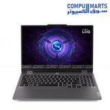 Lenovo LOQ 15IRX9 gaming laptop with Core i5-13450HX, RTX 4050 6GB, 16GB DDR5, 512GB SSD and 144Hz display in Egypt