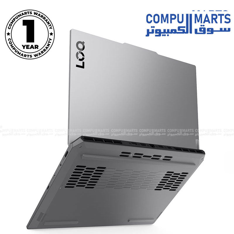 Lenovo LOQ 15IRX9 gaming laptop with Intel i5-13450HX and RTX 3050