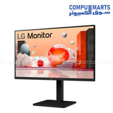 LG 27BA550-B office desk setup 27 inch monitor productivity multitasking reading mode flicker safe use Egypt