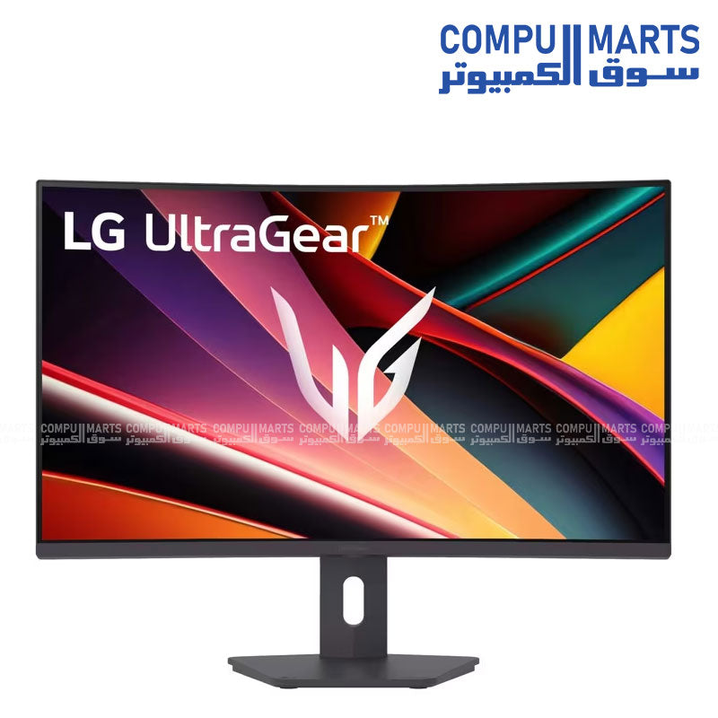 LG UltraGear 32 inch curved QHD gaming monitor 180Hz 1ms HDR10 AMD FreeSync display