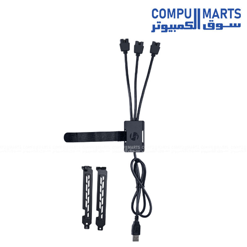 LIAN LI PW-U2TPAB USB 2.0 1-to-3 Hub