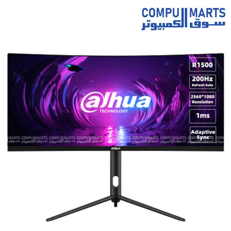 Dahua LM30-E330CA 30 inch WFHD 200Hz VA UltraWide Gaming Monitor 2560x1080