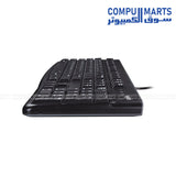 Logitech MK120 corded keyboard and mouse USB connectivity setup for PC and laptop