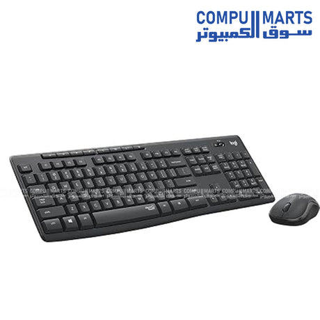 Logitech MK295 Silent Wireless Keyboard and Mouse Combo available at Compumarts Egypt