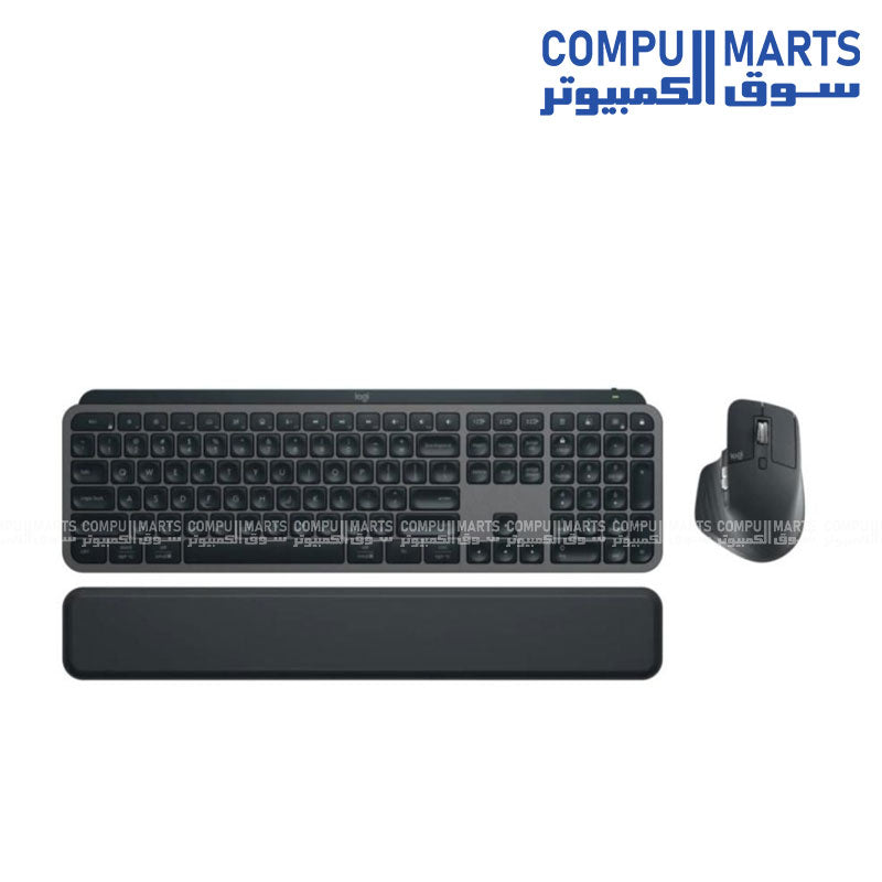LOGITECH MX Keys S Full-size Arabic Keyboard and Mouse Combo in Graphite Egypt