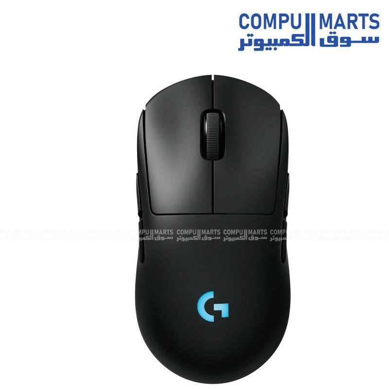 LOGITECH PRO 2 LIGHTSPEED Black gaming mouse with HERO 2 sensor