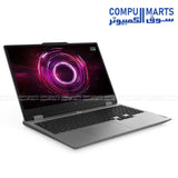 Lenovo LOQ 15AHP10 Ryzen 7 250 with RTX 5060 8GB and 144Hz FHD Display – Luna Grey – Gaming Laptop for Egypt