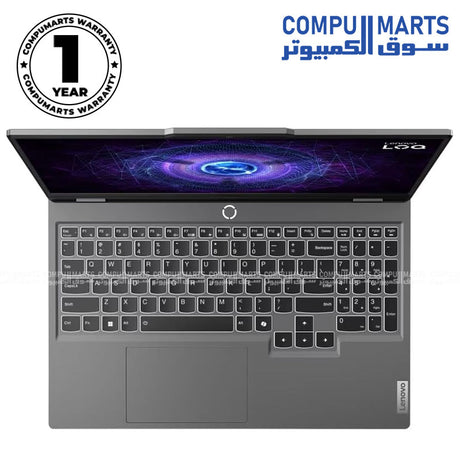 Lenovo LOQ 15IAX9 – Gaming Laptop – Intel i5-12450HX – RTX 3050 6 GB – 144 Hz FHD – Luna Grey