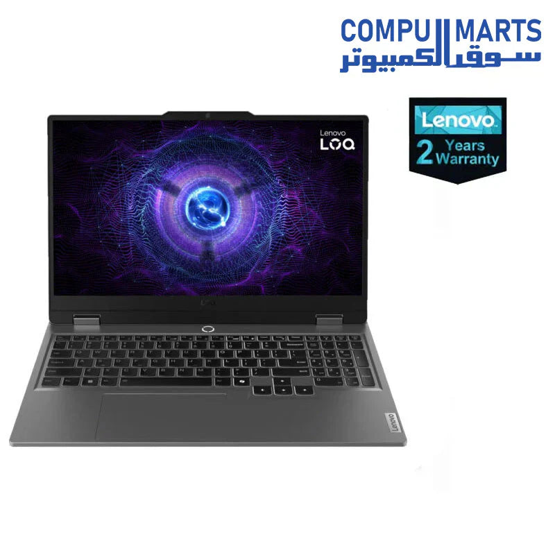 LENOVO LOQ 15IRX9 (83DV008QED) CORE I7-13650HX 14 CORES – RTX 3050 6GB – 16GB DDR5 4800 – 512GB SSD M.2 – 15.6 FHD 100% SRGB IPS 144HZ