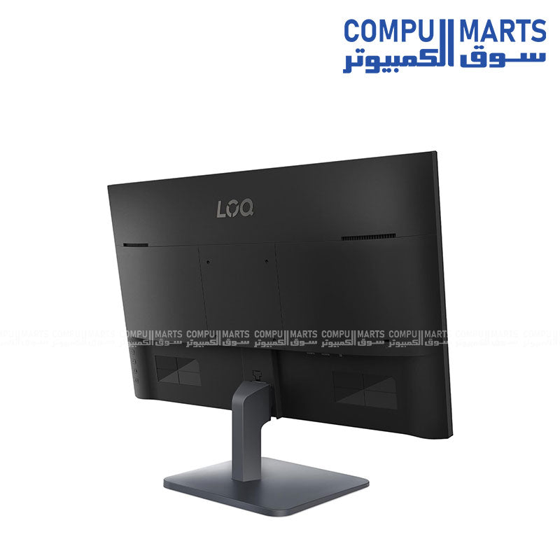 Lenovo LOQ 24-10 Lunar Grey monitor with VESA 100 x 100 mm mounting