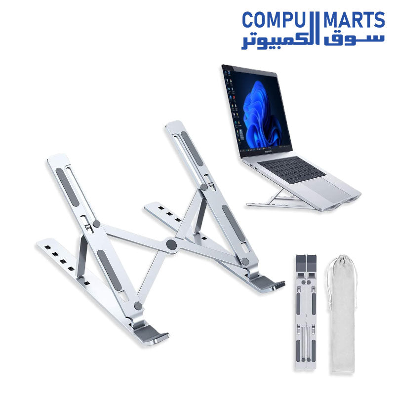 Laptop stand, adjustable aluminum laptop tablet stand, laptop holder ...