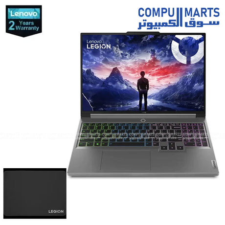 83DG00CWAD – Laptop – Lenovo Legion – Intel Core i7-14650HX, RTX 4050 6GB, 16GB DDR5, 1TB SSD, 16" WQXGA 165Hz, Luna Grey, RGB Keyboard

