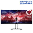 Lenovo 34 OLED Monitor Ports HDMI 2.1 USB-C Rear View