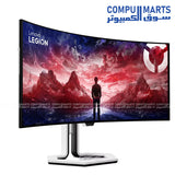 Lenovo 34 Inch OLED Curved Gaming Monitor 240Hz WQHD Front View