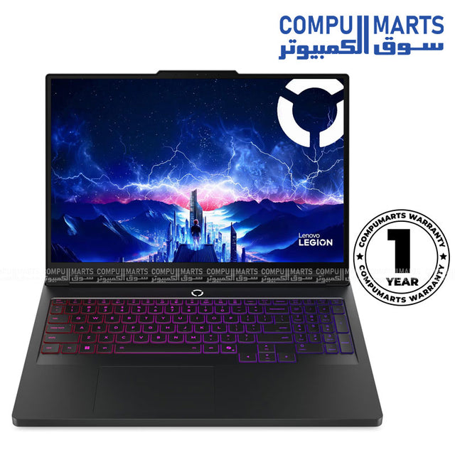 Lenovo Legion Pro 7i 16IAX10H Gaming Laptop – RTX 5070 Ti – Lenovo – 16 Inch OLED 240Hz Core Ultra 9