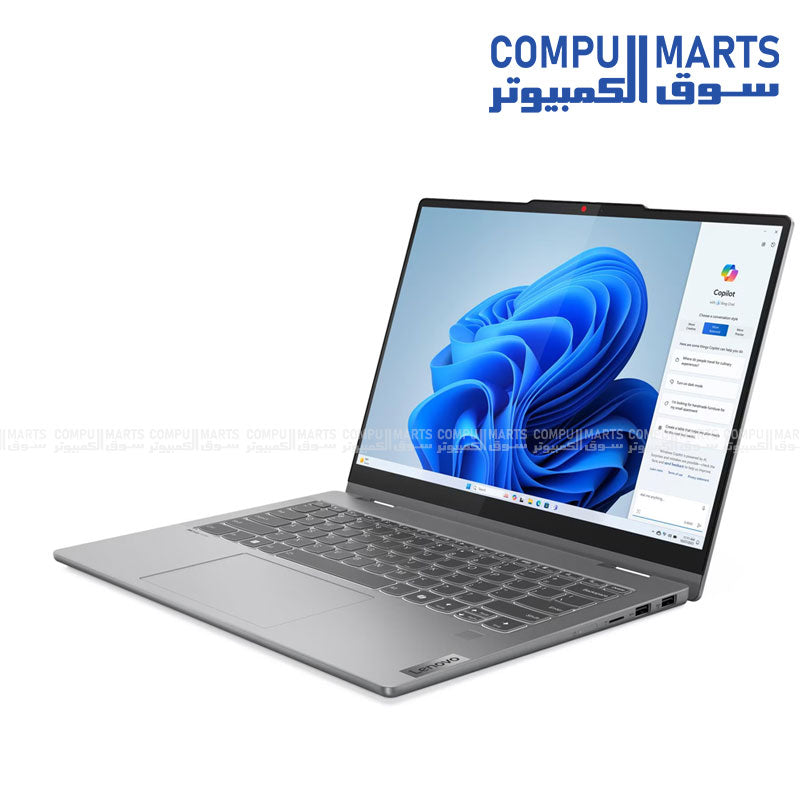 Lenovo IdeaPad 5 2-in-1 14IRH9 – Core i7-13620H – 16GB LPDDR5x – 512GB SSD – 14" WUXGA OLED Touch Laptop – Luna Grey – Windows 11 – Lenovo Digital Pen 2