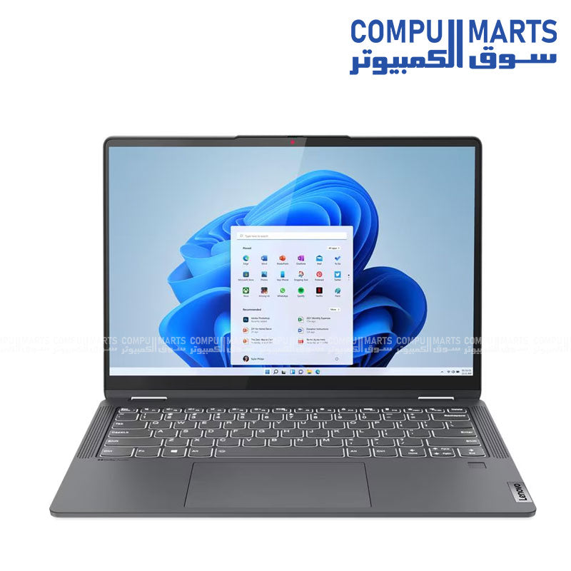 Lenovo -IdeaPad -Flex 5 -14IAU7 -82R700L5US 2-in-1 Touch- Convertible- Laptop – Intel- Core -i5, 8GB-RAM, 512GB- SSD, 14" IPS