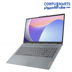 Lenovo IdeaPad Slim 3 15IRU8 Laptop – Intel Core i3-1315U, 8GB RAM, 512GB SSD, Arctic Grey