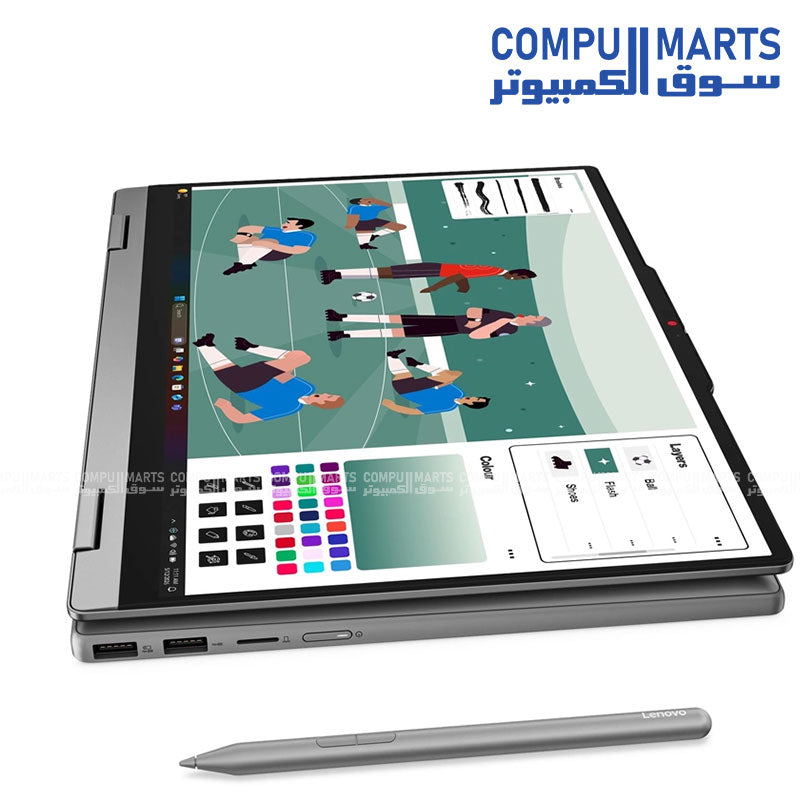 Lenovo IdeaPad 5 2-in-1 14IRH11 83UG002RED with Intel Core Ultra 5 325, Integrated Intel Graphics, 16GB RAM and 1TB NVMe SSD