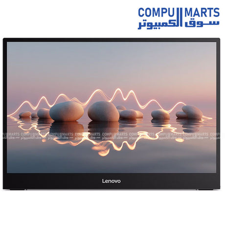 Lenovo L16 16-inch WUXGA IPS portable USB-C monitor with adjustable stand from Compumarts