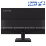 Lenovo L27-4e monitor with HDMI 1.4 and VGA rear ports and VESA mount 100 x 100 mm