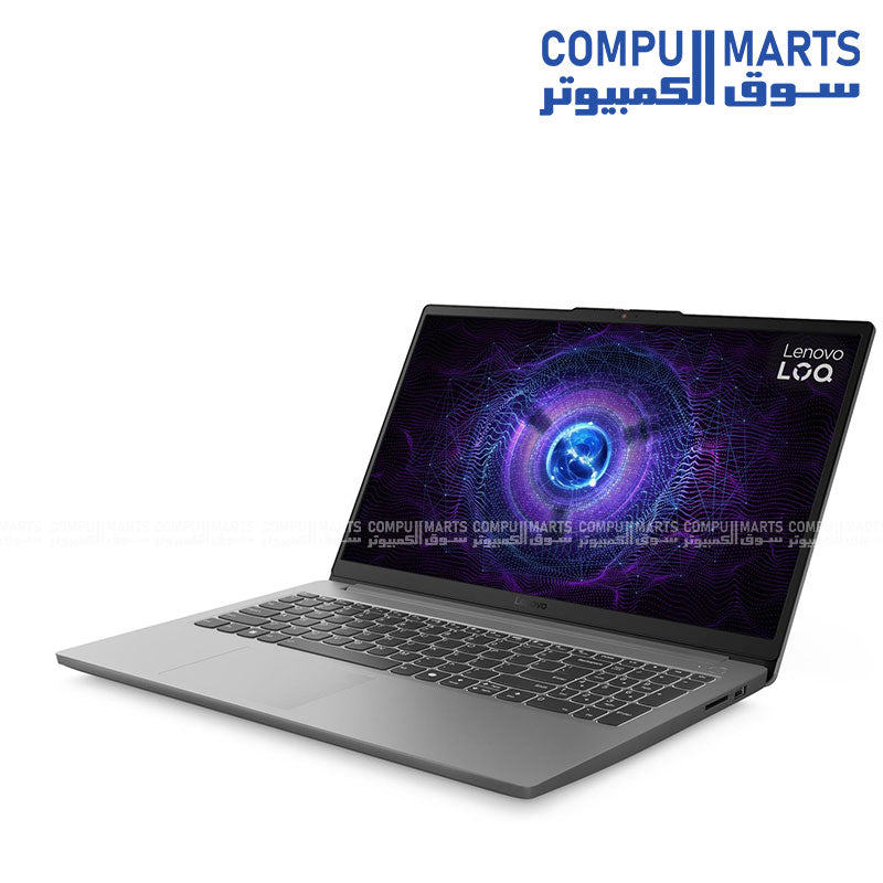 Lenovo LOQ 15 gaming laptop with RTX 3050 and 144Hz display