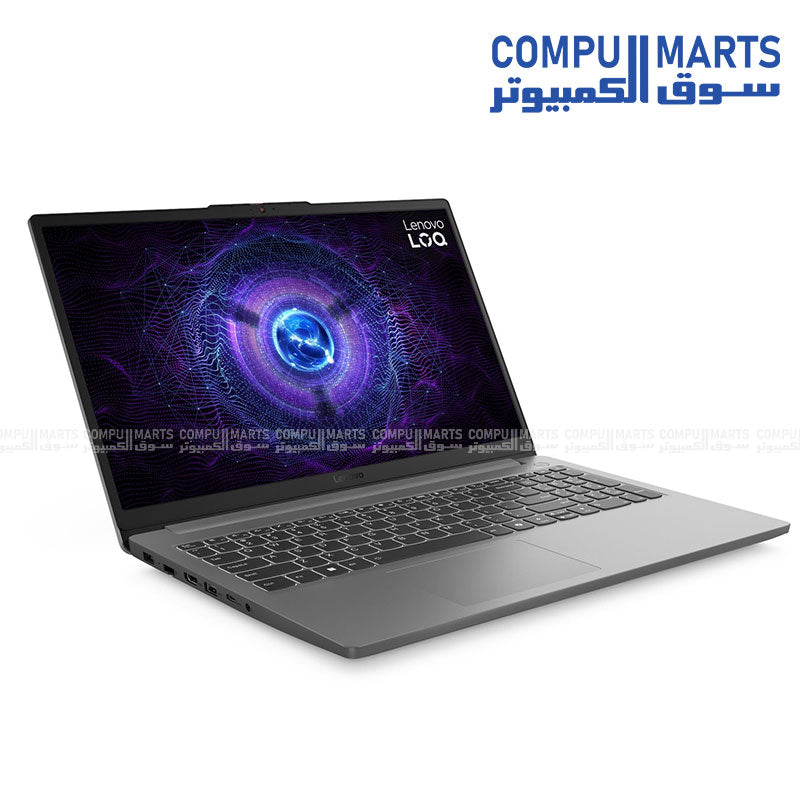 Lenovo LOQ 15 gaming laptop with RTX 3050 and 144Hz display