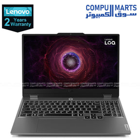 Lenovo LOQ 15ARP9 gaming laptop with AMD Ryzen 5 7235HS processor and RTX 3050 6GB graphics