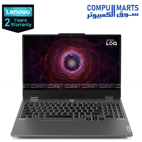 Lenovo LOQ 15ARP9 gaming laptop with AMD Ryzen 5 7235HS processor and RTX 3050 6GB graphics