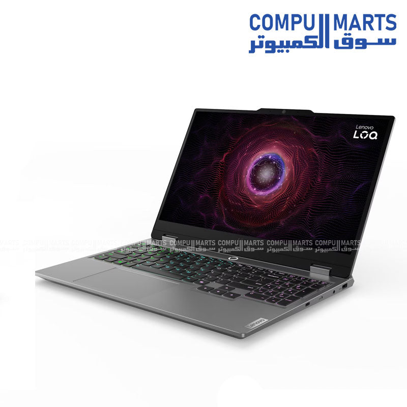 Lenovo LOQ 15ARP9 Gaming Laptop Bundle with Ryzen 5 7235HS, RTX 4050, 16GB RAM, 512GB SSD, 144Hz IPS Display, and Lenovo LOQ M100 RGB Mouse