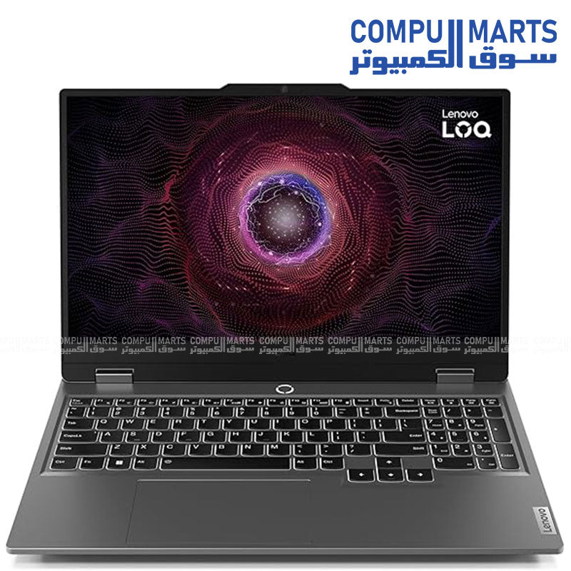 Lenovo LOQ 15ARP9 gaming laptop with AMD Ryzen 5 7235HS processor and RTX 3050 6GB graphics