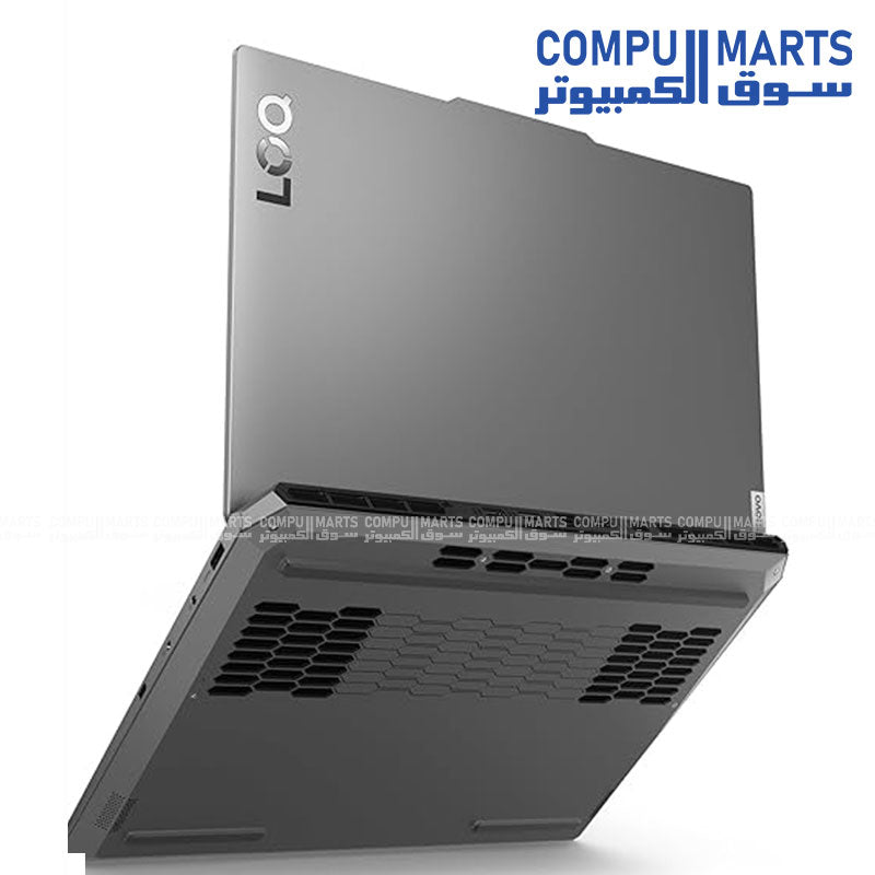 Lenovo LOQ 15.6 inch FHD 144Hz IPS gaming laptop featuring 100 percent sRGB color coverage