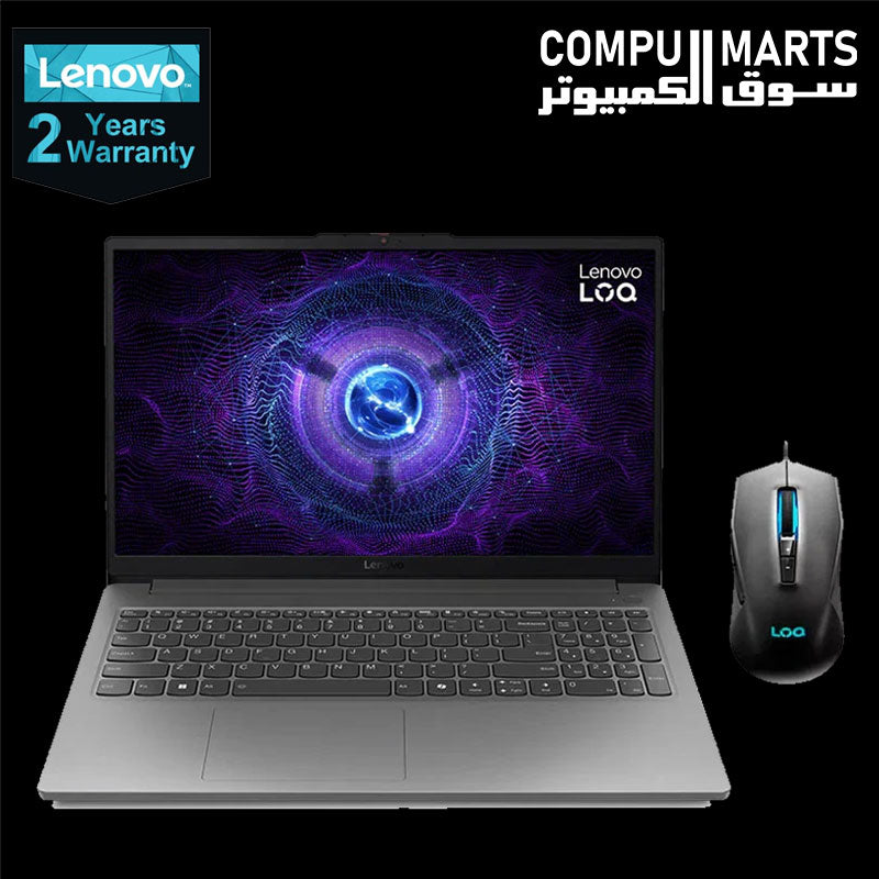15IAX9E-Laptop-Lenovo LOQ-i5-12450HX-16GB-512GB-SSD