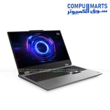 Lenovo LOQ 15IRX10 Gaming Laptop – Intel Core i7-14700HX, RTX 5060 8GB, 16GB RAM, 512GB SSD, 144Hz, Luna Grey – Available in Egypt
