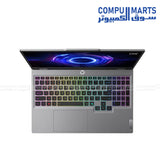 Lenovo LOQ 15IRX10 Gaming Laptop – Intel Core i7-14700HX, RTX 5060 8GB, 16GB RAM, 512GB SSD, 144Hz, Luna Grey – Available in Egypt