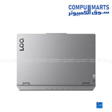 Lenovo LOQ 15IRX10 Gaming Laptop – Intel Core i7-14700HX, RTX 5060 8GB, 16GB RAM, 512GB SSD, 144Hz, Luna Grey – Available in Egypt