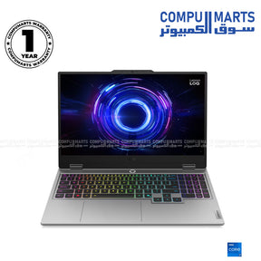 Lenovo LOQ 15IRX10 Gaming Laptop – Intel Core i7-14700HX, RTX 5060 8GB, 16GB RAM, 512GB SSD, 144Hz, Luna Grey – Available in Egypt