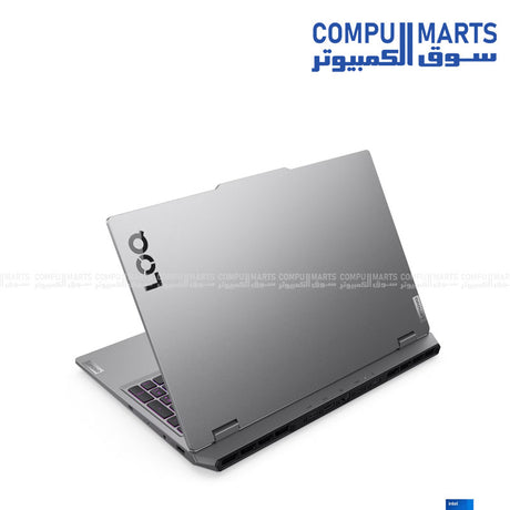 Lenovo LOQ 15IRX10 gaming laptop with Intel Core i7-13700HX, 16GB RAM, 512GB SSD, and NVIDIA RTX 5060 8GB GDDR7